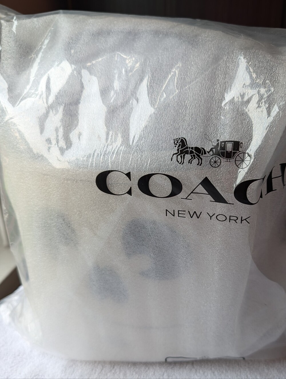 NWT Coach Halloween Trick or Treat Bucket Bag - Ghost - Picture 3 of 8